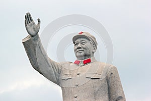 A Statue of China's former Chairman Mao Zedong