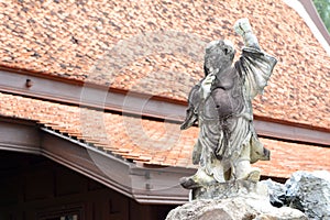 Statue of chineese photo