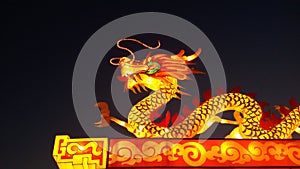 Statue of Chinese Dragon