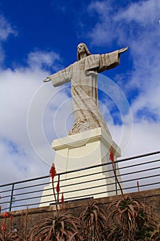 Statue of Christ the King at Garajau, Madeira