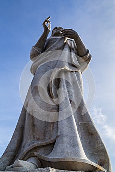 Statue of Christ overlooking Havana photo