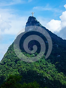 Statue Christ the Redeemer in Rio de Janeiro