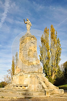 Statue of Christ the Sacred Heart, Soria (Spain)