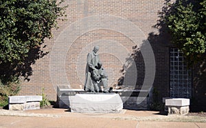 Statue at Christian Brothers High School