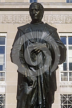 Statue of Christopher Columbus statue, Columbus, OH photo