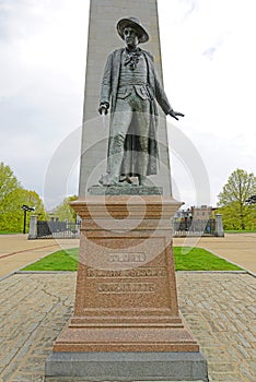 Statue of Colonel William Prescott, Charlestown, Boston