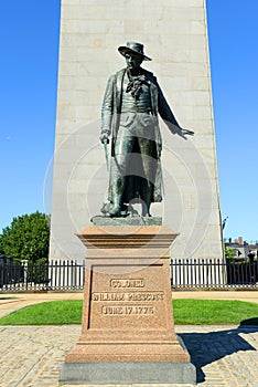 Statue of Colonel William Prescott, Charlestown, Boston