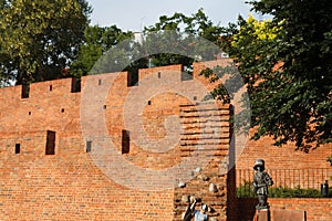 Statue in commemoration of the child soldiers who fought and died during the Warsaw Uprising