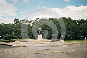 Statue of the confederate defenders of Charleston memorial