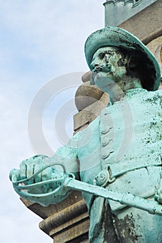 Statue of Confederate Soldier