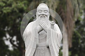 Statue of Confucius photo