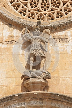 Statue of Conquistador photo