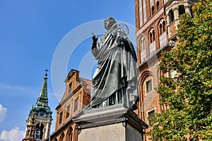 Statue of Copernicus in Torun