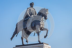 Statue of Count Gyula Andrassy, Parliament Square, Budapest photo