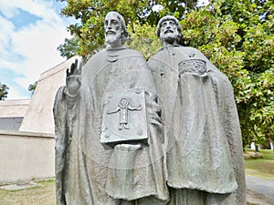 Statue - Cyril and Methodius.