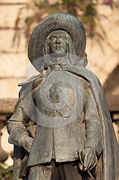 Statue of D'Artagnan in Auch