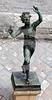 Statue of the dancing Faun photo