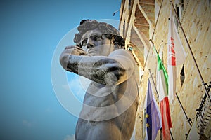 Statue of David in Florence, Italy