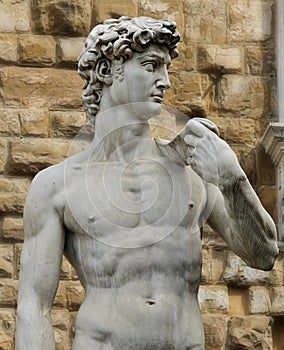 Statue of David, Florence, Italy photo