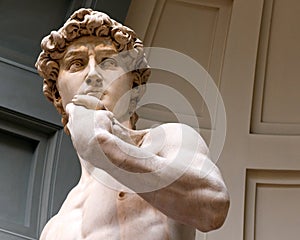 Statue of David by Michelangelo, Florence, Italy