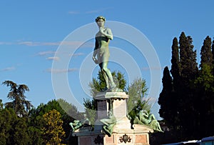 Statue of David by Michelangelo, replica