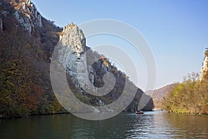 Statue of Decebalus, Danube Gorges