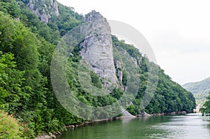 Statue of Decebalus, King of Dacia (present-day Romania)