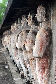 Statue of deity in the Historical