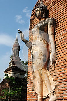 Statue of a deity in the Historical