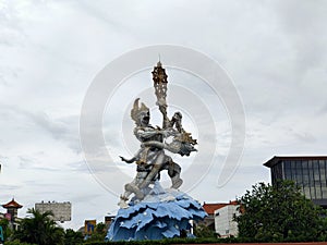 Statue of dewa Ruci Bali indonesia