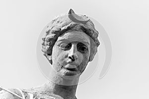 Statue of Diana, Siracusa, Sicily, Italy photo