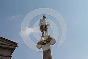 Statue of Dionis in Athens photo