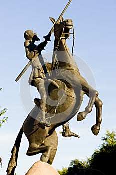 Statue of Don Quijote photo