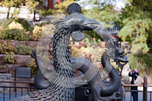 Statue of Dragon in Royal Summer Palace