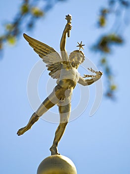 Statue du GÃÂ©nie de la Bastille