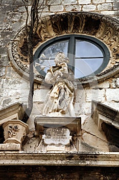 Statue in Dubrovnik