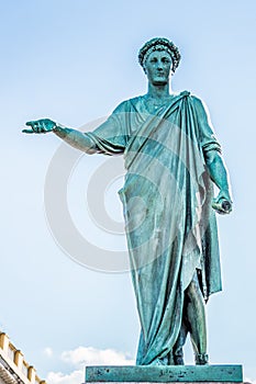 Statue of the Duke Richelieu. Odessa, Ukraine