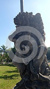 Statue of Dwarapala Patung Dwarapala photo