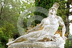 Statue of dying Achiles