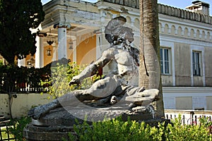 Statue of the dying Achilles