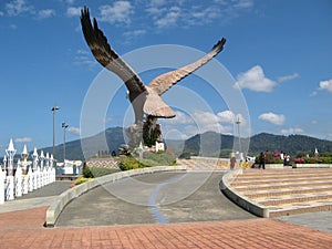 Statue of Eagle in Kuah -capital of Langkawi, Malaysia