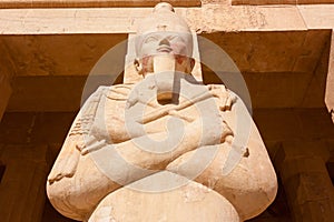 Statue of the Egyptian God Osiris photo