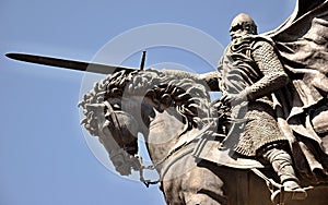 Statue of El Cid in Burgos - Spain