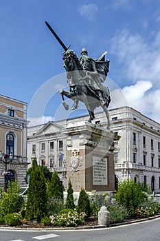 Statue of El Cid in Burgos, Spain