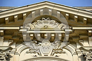 Statue at The Elms, Newport, Rhode Island, USA photo