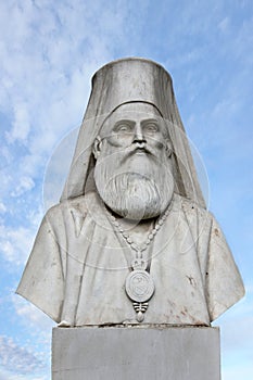 Statue of Emilianos Lazaridi in Thessaloniki