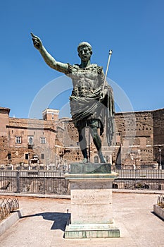 Statue of the Emperor Augustus in Rome