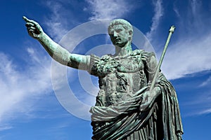 Statue of Emperor Caesar in Rome