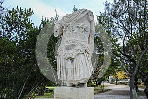 Ancient Agora in Athens, Greece.