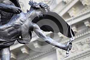 Statue of Eros in Piccadilly Circus photo